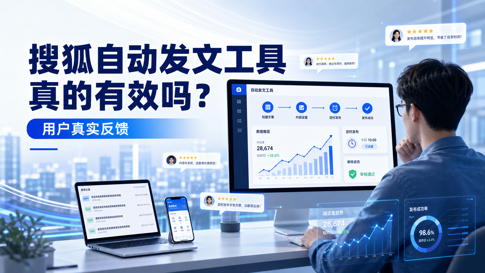搜狐自动发文工具真的有效吗?伊春用户的真实反馈